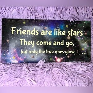 🌌Glow-in-the-Dark Friendship Sign🌌